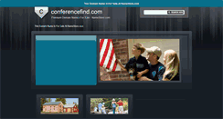 Desktop Screenshot of conferencefind.com